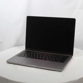 (中古)MacBook Pro 14.2-inch Late-2021 MKGQ3J/A M1 Pro 10コアCPU_16コアGPU 16GB SSD1TB スペースグレイ (26.3 Tahoe)(269-ud)