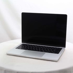 (中古)Apple MacBook Pro 14.2-inch Late-2021 MKGR3J/A Apple M1 Pro 8コアCPU_14コアGPU 16GB SSD1TB シルバー (14.7 Sonoma)(258-ud)
