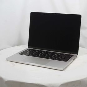 (中古)Apple MacBook Pro 14.2-inch Late-2021 MKGT3J/A Apple M1 Pro 10コアCPU_16コアGPU 16GB SSD1TB シルバー (26.3 Tahoe)(377-ud)