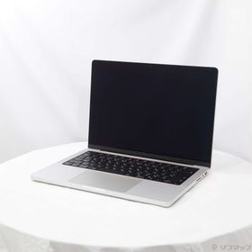 (中古)Apple MacBook Pro 14.2-inch Late-2021 MKGR3J/A Apple M1 Pro 8コアCPU_14コアGPU 16GB SSD1TB シルバー (15.3 Sequoia)(258-ud)