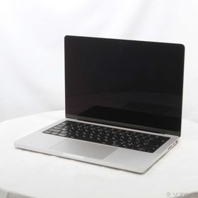 (中古)Apple MacBook Pro 14.2-inch Late-2021 MKGR3J/A Apple M1 Pro 8コアCPU_14コアGPU 16GB SSD1TB シルバー (15.3 Sequoia)(377-ud)