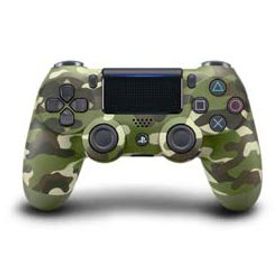 PS4用 ワイヤレスコントローラー(DUALSHOCK4) グリーン・カモフラージュ