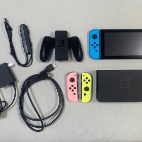 Nintendo Switch 本体 +ジョイコン2セット（青/赤/ピンク/黄）