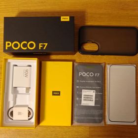 POCO F7 12GB RAM 256GB ROM 本体 ブラック