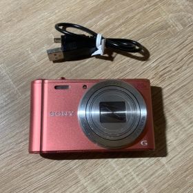 0042 Sony Cyber-shot DSC-WX350 ピンク デジカメ 動作確認済み【ネ】
