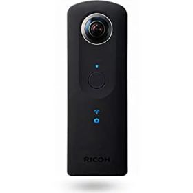 【中古】【非常に良い】RICOH THETA S ブラック 360度全天球カメラ 360° Full HD 30fps フルハイビジョン動画 25分間連続撮影可能 精度の高い自然なスティッチング HDR