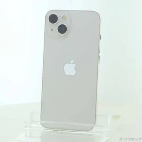ソフマップ 〔中古品〕 iPhone13 128GB スターライト MLND3J／A SIMフリー【377】