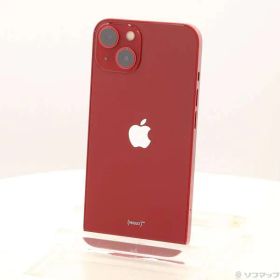 ソフマップ 〔中古品〕 iPhone13 128GB プロダクトレッド MLNF3J／A SIMフリー【198】