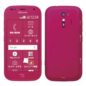 富士通 らくらくスマートフォン me FCNT F-01L 洗える かんたん あんしん アウトレット 特典付 docomo版 SIMロック解除済 f01pk-a28y8