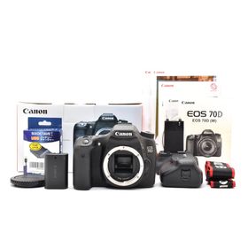 ■1ほぼ新品■ キヤノン EOS 70D デジタル一眼 #D040(デジタル一眼)