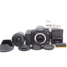 ■ほぼ新品■ CANON デジタル一眼レフカメラ EOS 7D Mark II EF-S18-135 IS STM レンズキット ♯12116