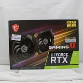 中古 MSI GeForce RTX 3060 GAMING X 12G (RTX3060 12GB) 144776 状態： C:並品