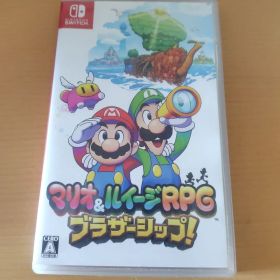 Switch マリオ&ルイージRPG ブラザーシップ! ソフト 美品
