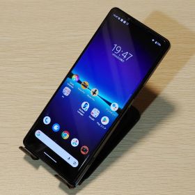 中古美品 Sony Xperia 1 IV SOG06 ブラック 本体のみ