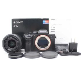 ショット数16526！■ほぼ新品■ SONY フルサイズ ミラーレス一眼カメラ α7III ズームレンズキット ブラック ILCE-7M3K ♯12118