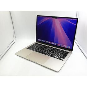 【中古】Apple MacBook Air 13インチ (M4,2025) M4(CPU:10C/GPU:8C) 16GB/256GB スターライト MW0Y3J/A【大宮東口】保証期間１ヶ月【ランクA】