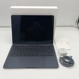 中古 Apple MacBook Air 13インチ 2024 (M3 8CPU 10GPU/16GB/512GB) ミッドナイト G1BD2J/A 3430005970 状態： C:並品