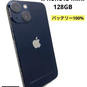 iPhone13mini 128GB バッテリー100% ミッドナイト