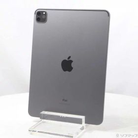 【中古】Apple(アップル) iPad Pro 11インチ 第2世代 256GB スペースグレイ MXDC2J／A Wi-Fi 【196-ud】