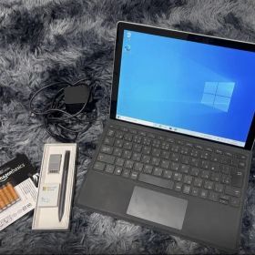 Surface pro6タブレット+キーボード付き+ペン+充電器+AAAA電池