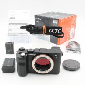 ショット数33073 SONY ソニー α7C ボディ ILCE-7C ミラーレス 一眼 カメラ sony 元箱 付属品 付き 105015