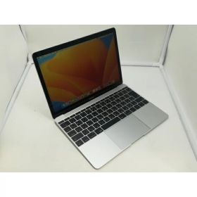 【中古】Apple MacBook 12インチ CTO (Mid 2017) シルバー Core m3 (1.2G)/8G/256G(SSD)/intel HD 615【札幌】保証期間1ヶ月【ランクB】