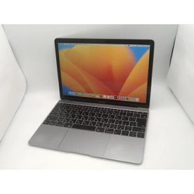 【中古】Apple MacBook 12インチ CTO (Mid 2017) スペースグレイ Core i5 (1.3G)/16G/256G(SSD)/intel HD 615【広島本通】保証期間1ヶ月【ランクC】