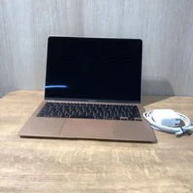 中古 Apple MacBook Air 13インチ (i3 1.1GHz/8GB/256GB) ゴールド Touch ID True Tone Magic keyboard搭載モデル MWTL2J/A (Early 2020) 142313 状態： C:並品
