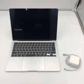 中古 MacBook Air 13インチ(M3/2024) シルバー M3(CPU:8C/GPU:10C)/16G/512G 4780001160 状態： C:並品