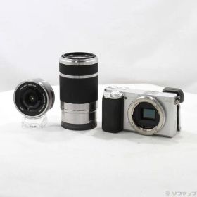 ソフマップ 〔中古品〕 α6400 ILCE-6400Y ダブルズームレンズキット シルバー【198】