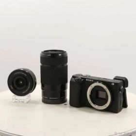 ソフマップ 〔中古品〕 α6400 ILCE-6400Y ダブルズームレンズキット ブラック【258】