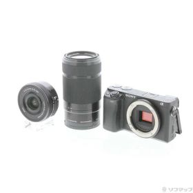 ソフマップ 〔中古品〕 α6400 ILCE-6400Y ダブルズームレンズキット ブラック【262】