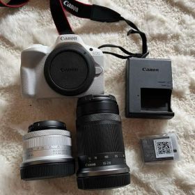Canon EOS R50 〈ホワイト〉ミラーレスカメラ ダブルズームキット