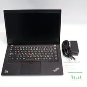中古 LENOVO ThinkPad X13 (AMD Ryzen 5 Pro 4650U 2.10GHz/32GB/SSD256GB/-/オンボード/13.3/1920x1080/Wi-Fi/WEBCAM/W11P/Microsoft Office Home and Business 2024) 184183【5/1値下げ!】 状態： C:並品