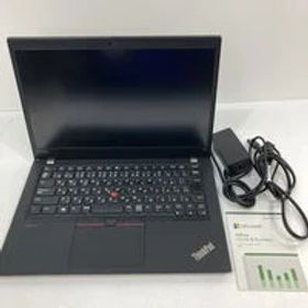 中古 LENOVO ThinkPad X13 MSO (AMD Ryzen 5 Pro 4650U 2.10GHz/32GB DDR4 (PC4)/SSD256GB/-/オンボード/13.3/1920x1080/Wi-Fi/WEBCAM/W11P/Microsoft Office Home and Business 2024) 190599 状態： B:良品