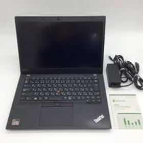 中古 LENOVO ThinkPad X13 MSO (AMD Ryzen 5 Pro 4650U 2.10GHz/32GB DDR4 (PC4)/SSD256GB/-/オンボード/13.3/1920x1080/Wi-Fi/WEBCAM/W11P/Microsoft Office Home and Business 2024) 190598 状態： C:並品