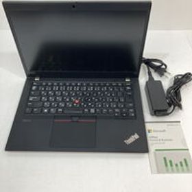 中古 LENOVO ThinkPad X13 MSO (AMD Ryzen 5 Pro 4650U 2.10GHz/32GB DDR4 (PC4)/SSD256GB/-/オンボード/13.3/1920x1080/Wi-Fi/WEBCAM/W11P/Microsoft Office Home and Business 2024) 190588 状態： C:並品