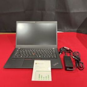 中古 LENOVO ThinkPad X13 MSO (AMD Ryzen 5 Pro 4650U 2.10GHz/32GB DDR4 (PC4)/SSD256GB/-/オンボード/13.3/1920x1080/Wi-Fi/WEBCAM/W11P/Microsoft Office Home and Business 2024) 190614 状態： C:並品