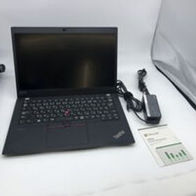 中古 LENOVO ThinkPad X13 MSO (AMD Ryzen 5 Pro 4650U 2.10GHz/32GB DDR4 (PC4)/SSD256GB/-/オンボード/13.3/1920x1080/Wi-Fi/WEBCAM/W11P/Microsoft Office Home and Business 2024) 190625 状態： C:並品