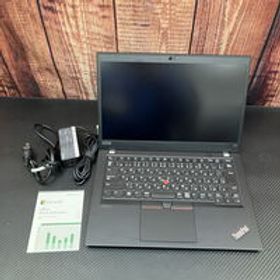 中古 LENOVO ThinkPad X13 MSO (AMD Ryzen 5 Pro 4650U 2.10GHz/32GB DDR4 (PC4)/SSD256GB/-/オンボード/13.3/1920x1080/Wi-Fi/WEBCAM/W11P/Microsoft Office Home and Business 2024) 190612 状態： B:良品