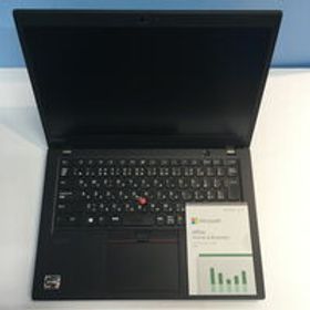 中古 LENOVO ThinkPad X13 MSO (AMD Ryzen 5 Pro 4650U 2.10GHz/32GB DDR4 (PC4)/SSD256GB/-/オンボード/13.3/1920x1080/Wi-Fi/WEBCAM/W11P/Microsoft Office Home and Business 2024) 190582 状態： C:並品