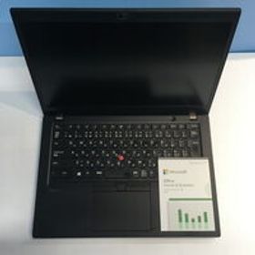 中古 LENOVO ThinkPad X13 MSO (AMD Ryzen 5 Pro 4650U 2.10GHz/32GB DDR4 (PC4)/SSD256GB/-/オンボード/13.3/1920x1080/Wi-Fi/WEBCAM/W11P/Microsoft Office Home and Business 2024) 190581 状態： C:並品