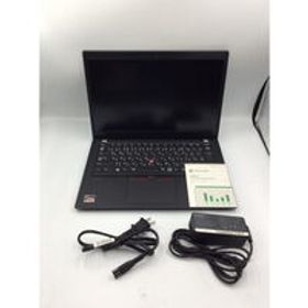 中古 LENOVO ThinkPad X13 MSO (AMD Ryzen 5 Pro 4650U 2.10GHz/32GB DDR4 (PC4)/SSD256GB/-/オンボード/13.3/1920x1080/Wi-Fi/WEBCAM/W11P/Microsoft Office Home and Business 2024) 190590 状態： C:並品