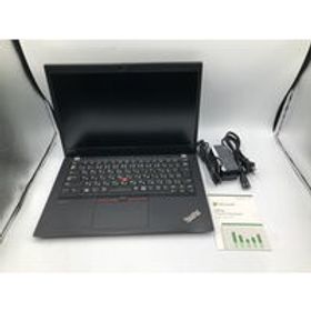 中古 LENOVO ThinkPad X13 MSO (AMD Ryzen 5 Pro 4650U 2.10GHz/32GB DDR4 (PC4)/SSD256GB/-/オンボード/13.3/1920x1080/Wi-Fi/WEBCAM/W11P/Microsoft Office Home and Business 2024) 190601 状態： C:並品