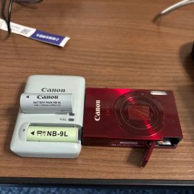 Canon コンパクトデジタルカメラ レッド IXY3 + 32GB SDカード