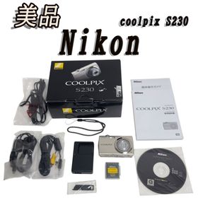 美品 ニコン Nikon coolpix S230 コンパクトデジタルカメラ(コンパクトデジタルカメラ)