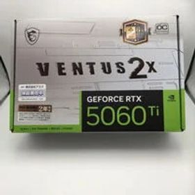 中古 MSI GeForce RTX5060Ti 16G VENTUS 2X OC WHITE PLUS (RTX5060Ti 16GB) 188951 状態： B:良品