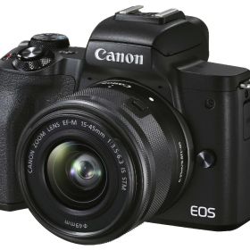 展示品 Canon EOS Kiss M2 ダブルズームキット [ブラック] キヤノン