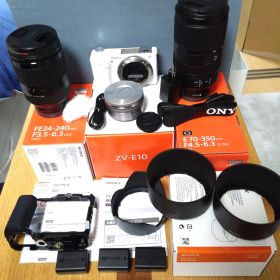 Sony ZV-E10 デジタルカメラセット＆交換レンズ2個＆ワイヤレスリモコン