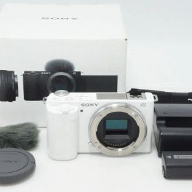 SONY ソニー ZV-E10 ボディ ミラーレス一眼カメラ ホワイト 元箱付 260423z